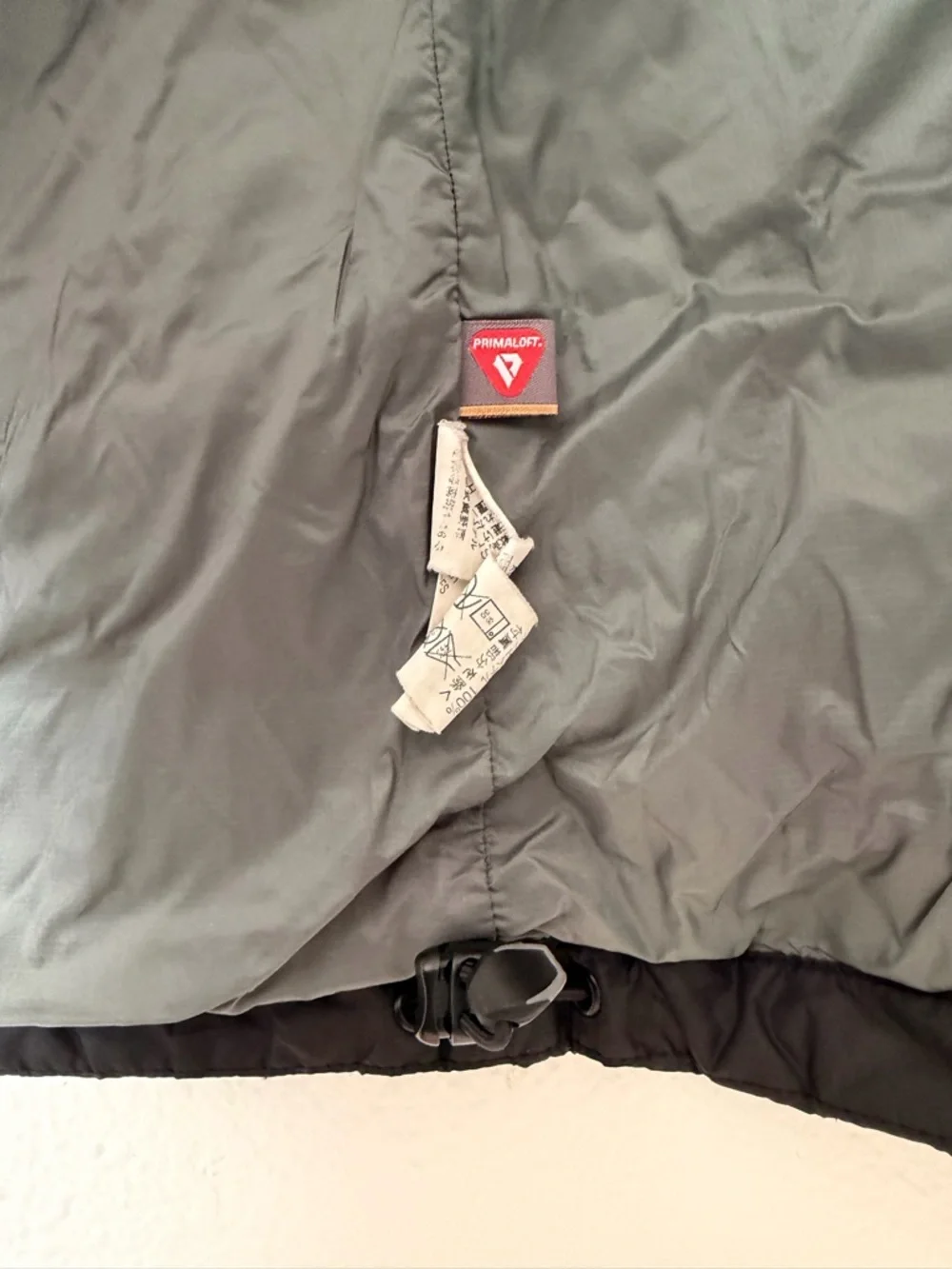 LL Bean Men’s Primaloft Packaway Vest Size Large L Black Quilted Lightweight